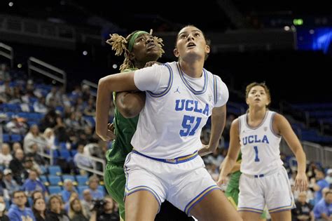 No. 2 UCLA routs Oregon 75-49 to stay undefeated at 13-0 behind Angela Dugalic’s 17 points